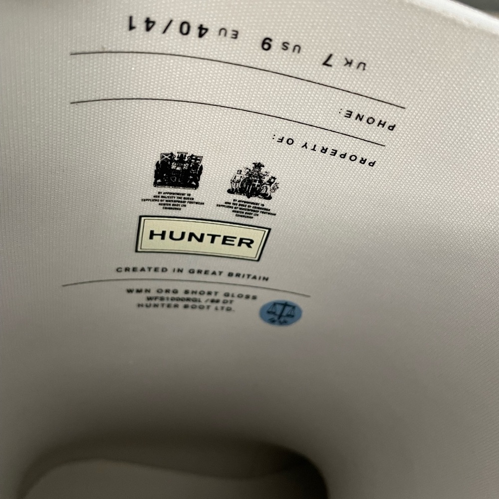 Original hunter short gloss boots - Picture 8 of 15